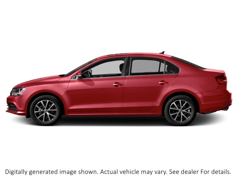 2017 Volkswagen Jetta 4Dr 1.4 Tsi Auto Wolfsburg Edition Tornado Red  Shot 39