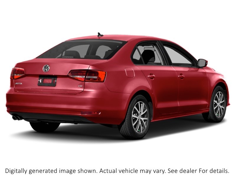 2017 Volkswagen Jetta 4Dr 1.4 Tsi Auto Wolfsburg Edition Tornado Red  Shot 38