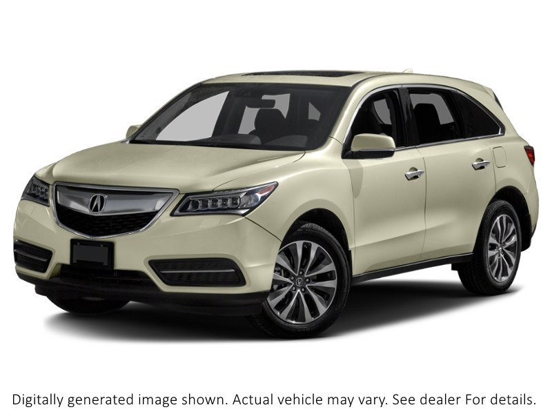 2016 Acura Mdx Sh-Awd 4Dr Nav Pkg White Diamond Pearl  Shot 1