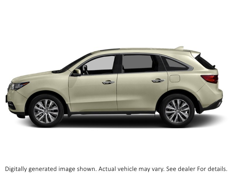 2016 Acura Mdx Sh-Awd 4Dr Nav Pkg White Diamond Pearl  Shot 5
