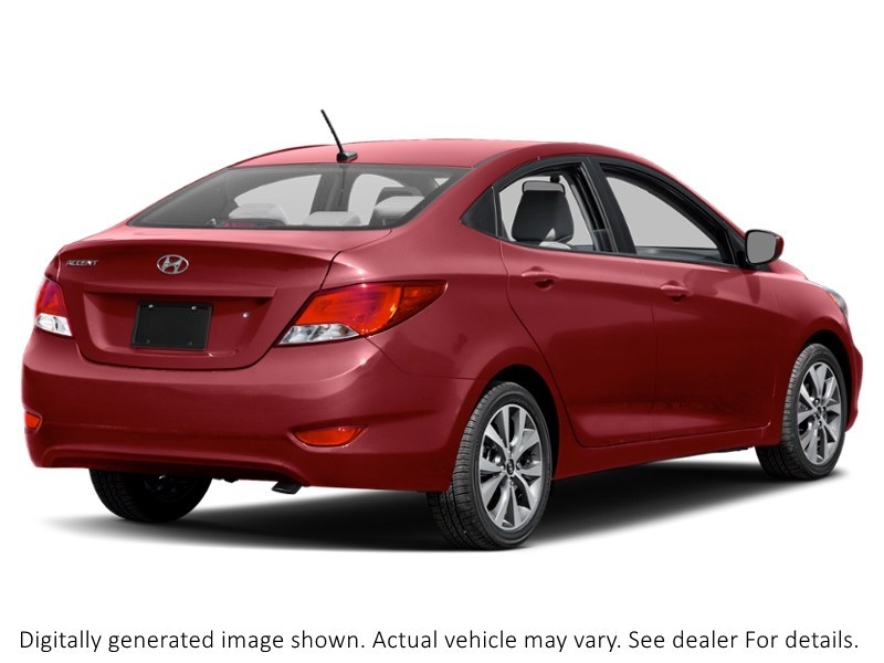 2017 Hyundai Accent 4Dr Sdn Auto SE Boston Red Metallic  Shot 19