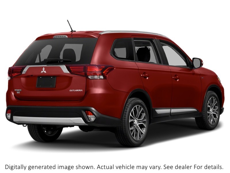 2018 Mitsubishi Outlander SE Awc Rally Red  Shot 24