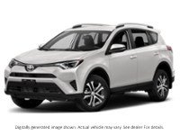 2018 Toyota Rav4 FWD LE Alpine White  Shot 1
