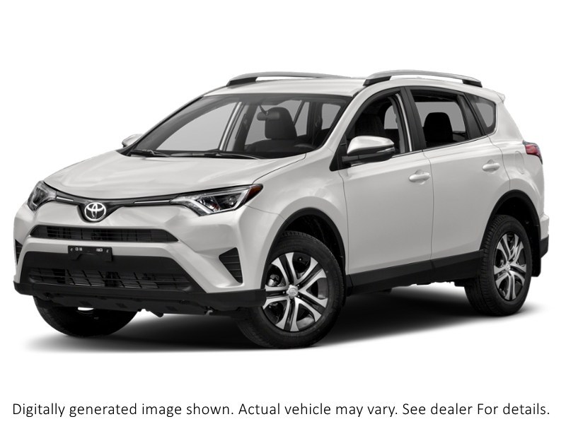 2016 Toyota Rav4 AWD 4Dr LE Alpine White  Shot 4