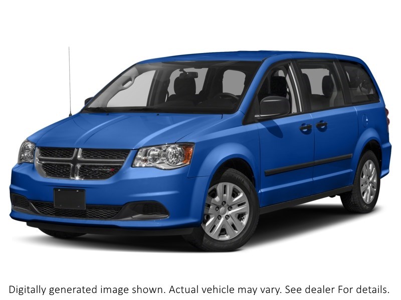 2018 Dodge Grand Caravan Sxt 2WD Indigo Blue  Shot 1