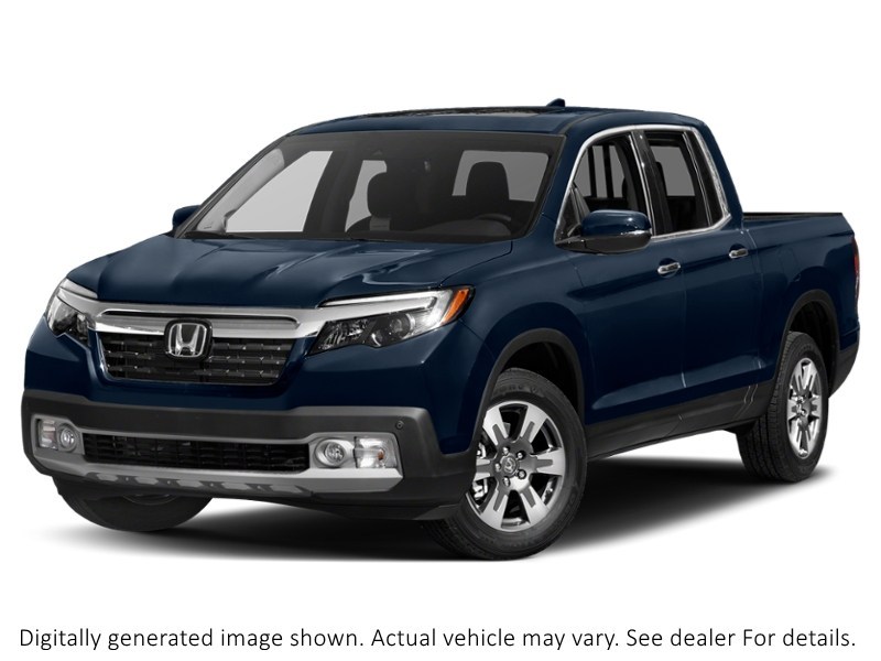 2017 Honda Ridgeline 4WD Crew Cab Touring Obsidian Blue Pearl  Shot 7