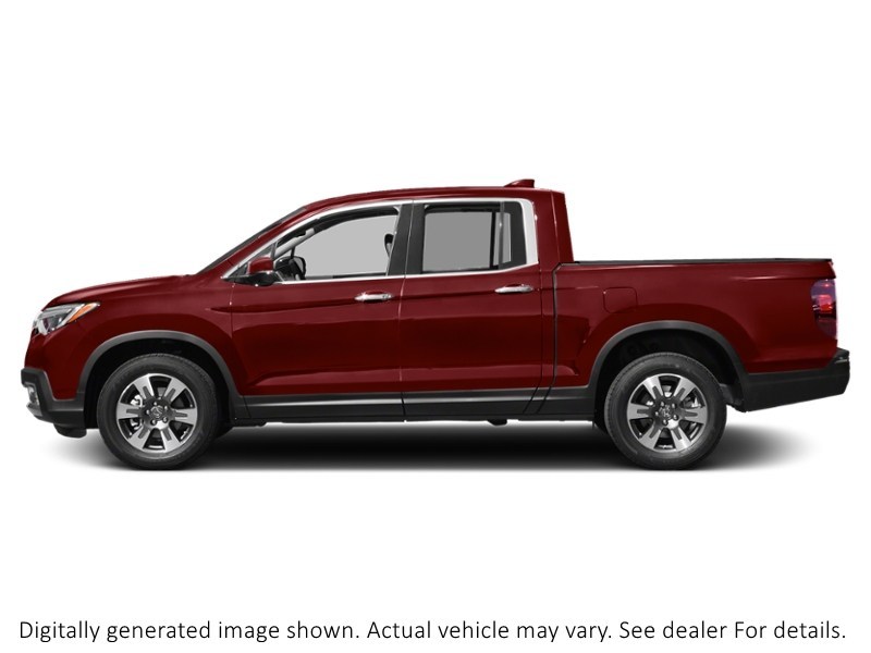 2017 Honda Ridgeline 4WD Crew Cab Touring Deep Scarlet Pearl  Shot 34