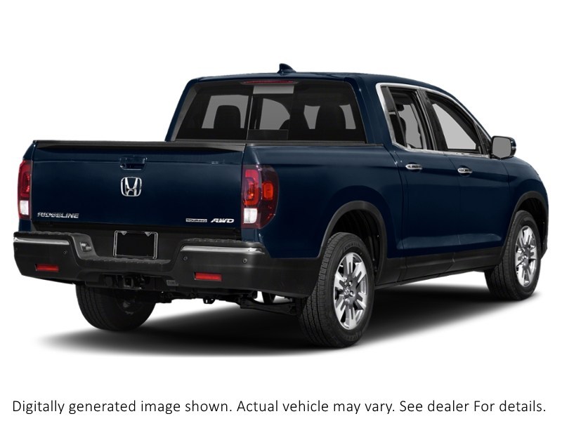 2017 Honda Ridgeline 4WD Crew Cab Touring Obsidian Blue Pearl  Shot 8