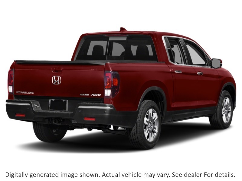 2017 Honda Ridgeline 4WD Crew Cab Touring Deep Scarlet Pearl  Shot 33