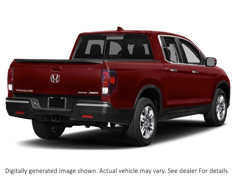 2017 Honda Ridgeline 4WD Crew Cab Touring Deep Scarlet Pearl  Shot 37
