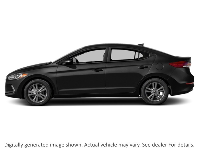 2018 Hyundai Elantra Gls Auto Space Black Pearl  Shot 3