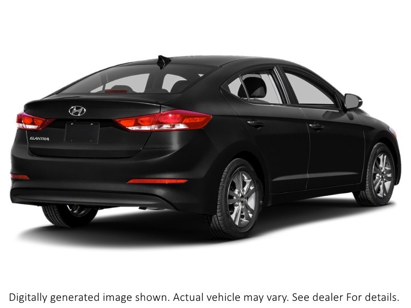 2018 Hyundai Elantra Gls Auto Space Black Pearl  Shot 2