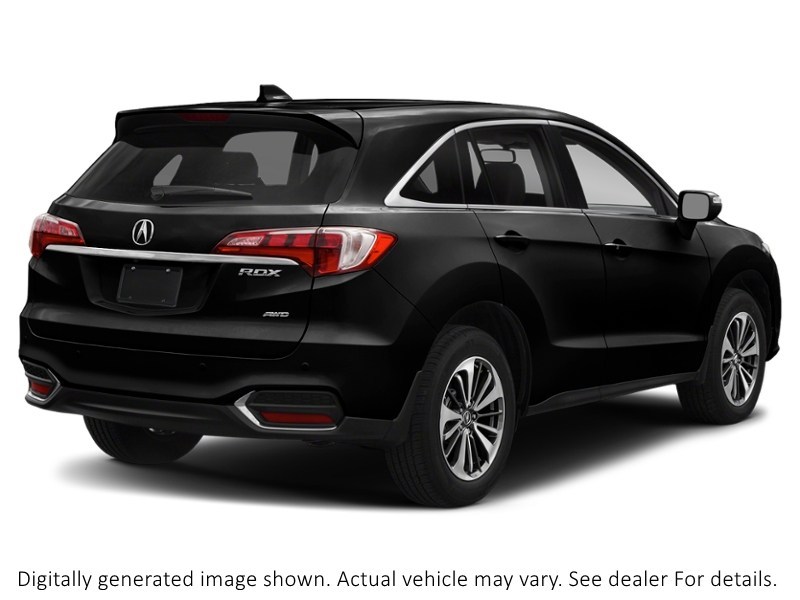 2018 Acura Rdx Elite AWD Crystal Black Pearl  Shot 2