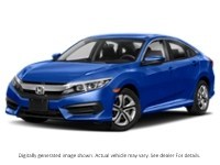 2018 Honda Civic Sedan LX Manual Aegean Blue Metallic  Shot 4