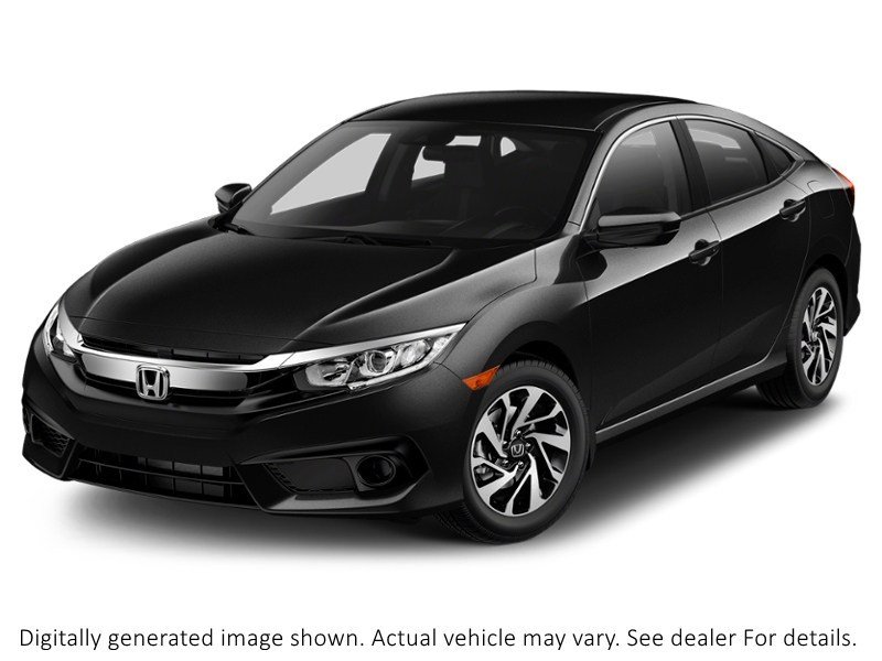 2018 Honda Civic Sedan SE CVT Crystal Black Pearl  Shot 2