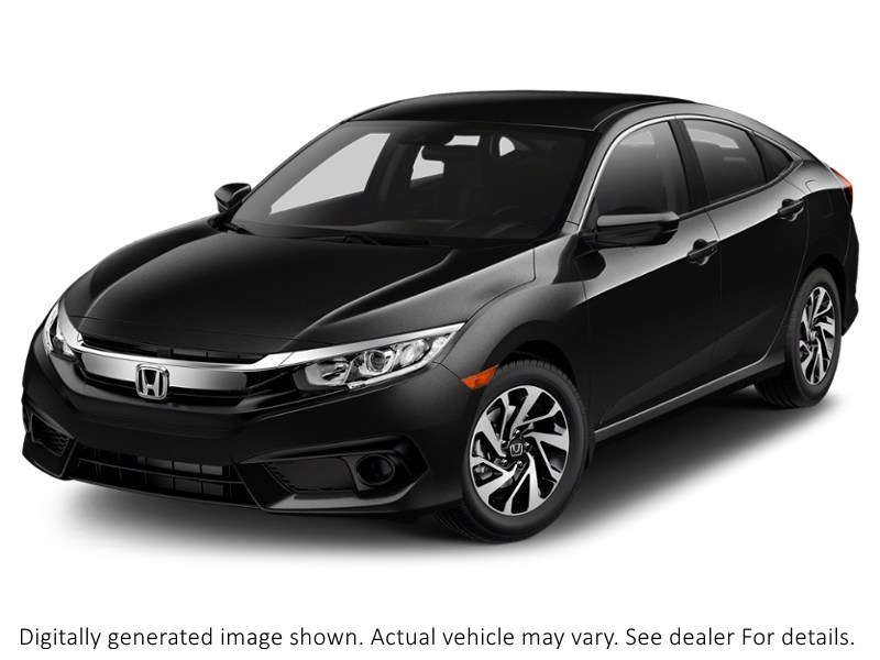 2018 Honda Civic Sedan SE CVT Crystal Black Pearl  Shot 1