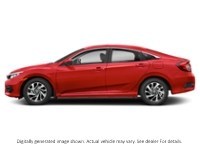2018 Honda Civic Sedan EX CVT Rallye Red  Shot 3