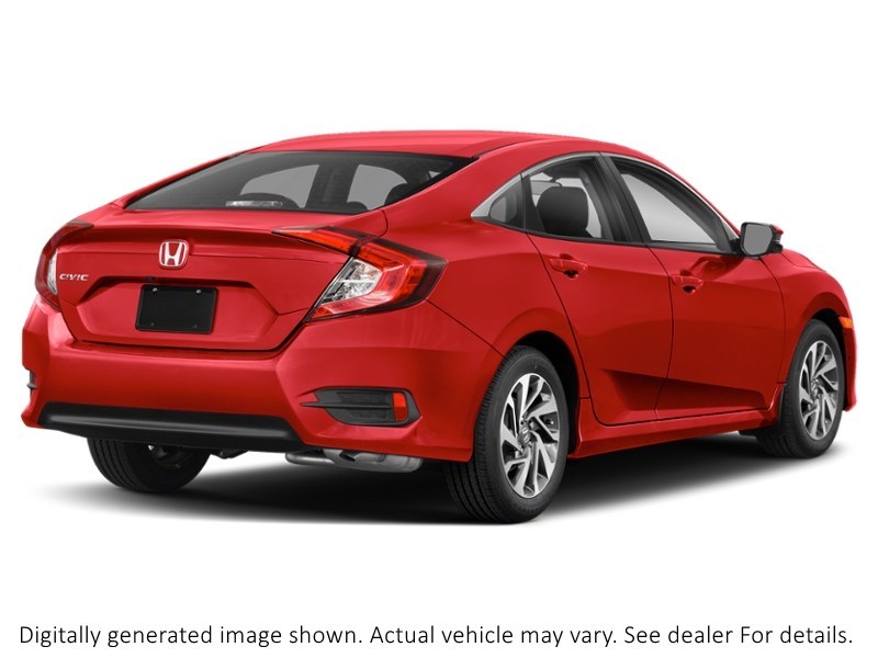 2018 Honda Civic Sedan EX CVT Rallye Red  Shot 6