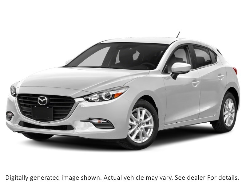 2018 Mazda Mazda3 Sport Gs | Auto | 2.0L | Htd Seats | Htd Str Whl Snowflake White Pearl  Shot 4