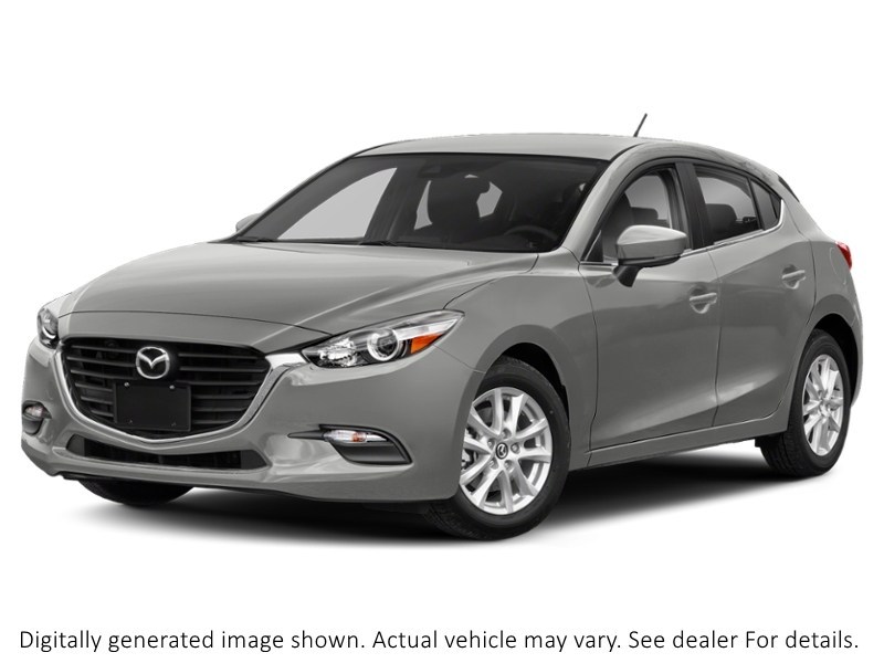 2018 Mazda Mazda3 Sport Gs Manual Sonic Silver Metallic  Shot 34