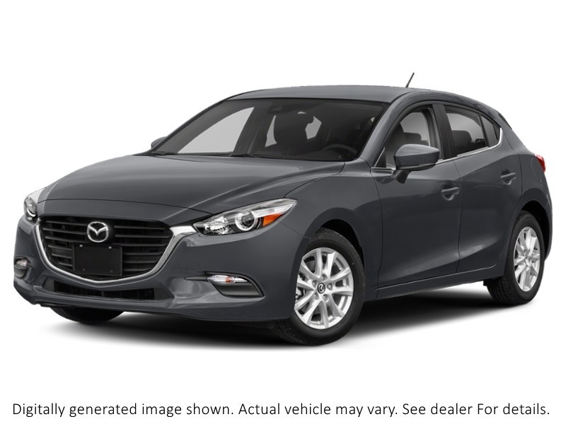 2018 Mazda Mazda3 Sport Gs Manual Machine Grey Metallic  Shot 37