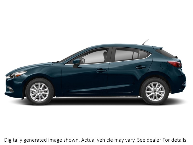 2018 Mazda Mazda3 Sport Gs Manual Deep Crystal Blue Mica  Shot 5