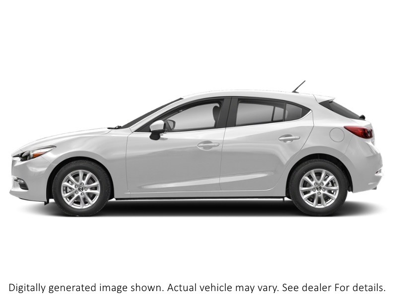 2018 Mazda Mazda3 Sport Gs Manual Snowflake White Pearl  Shot 9