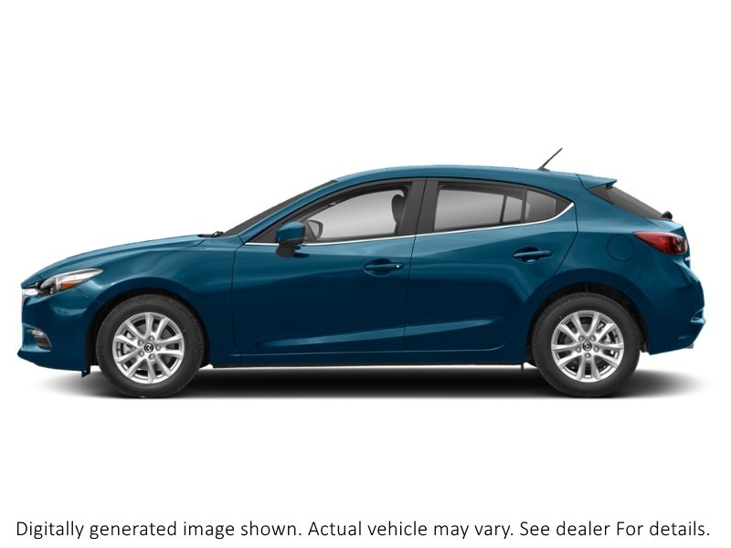 2018 Mazda Mazda3 Sport Gs Manual Eternal Blue Mica  Shot 29