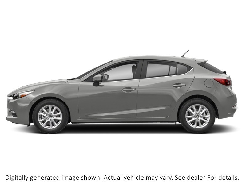 2018 Mazda Mazda3 Sport Gs Manual Sonic Silver Metallic  Shot 33