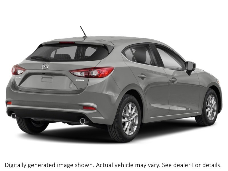 2018 Mazda Mazda3 Sport Gs Manual Sonic Silver Metallic  Shot 36
