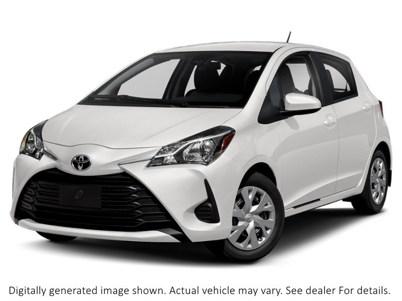 2019 Toyota Yaris Hatchback 5Dr LE Auto Alpine White  Shot 10