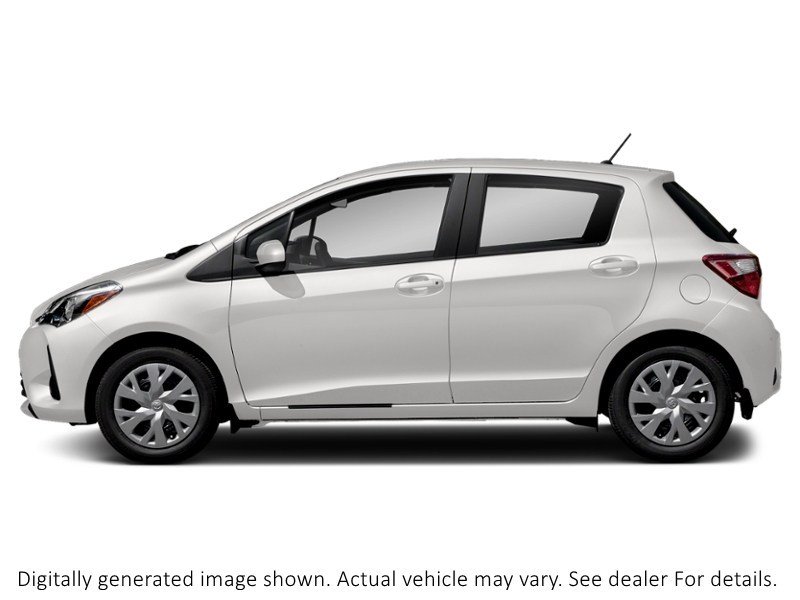 2019 Toyota Yaris Hatchback 5Dr LE Auto Alpine White  Shot 9