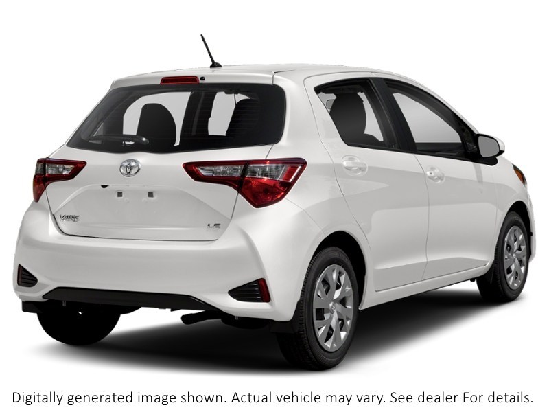 2019 Toyota Yaris Hatchback 5Dr LE Auto Alpine White  Shot 12