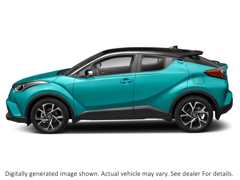 2019 Toyota C-Hr FWD Blue Flame w/Black Roof  Shot 3
