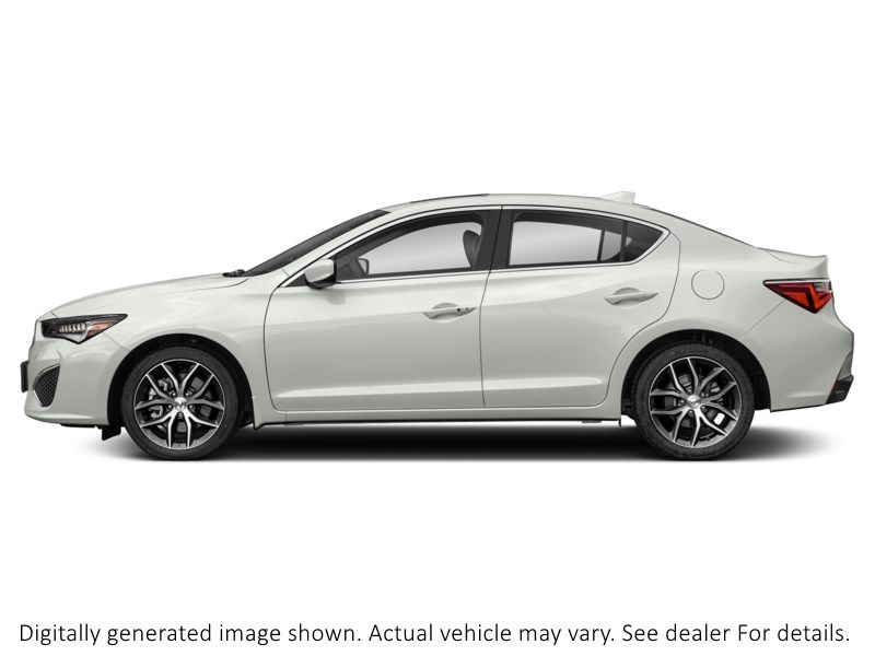 2020 Acura Ilx Premium Sedan Platinum White Pearl  Shot 3