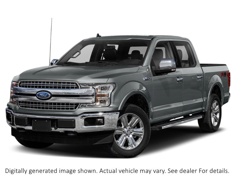 2020 Ford F-150 Lariat 4WD Supercrew 5.5' Box Abyss Grey  Shot 27