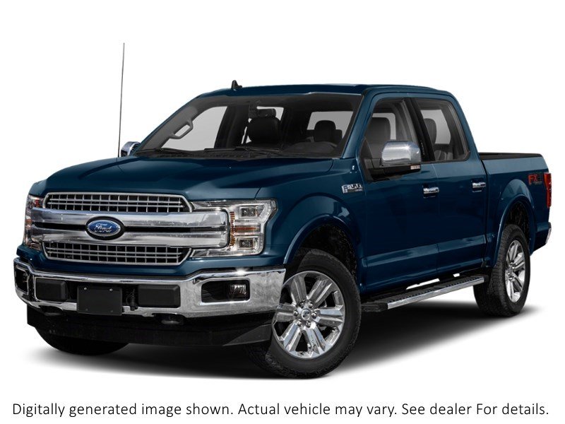2020 Ford F-150 Lariat 4WD Supercrew 5.5' Box Blue Jeans Metallic  Shot 31