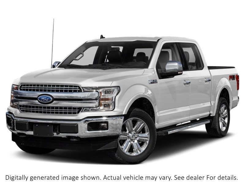 2020 Ford F-150 Lariat 4WD Supercrew 5.5' Box Star White Tri-Coat  Shot 50