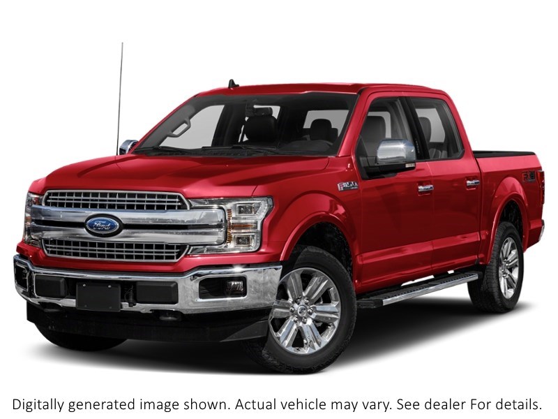 2020 Ford F-150 Lariat 4WD Supercrew 5.5' Box Rapid Red Metallic Tinted Clearcoat  Shot 56