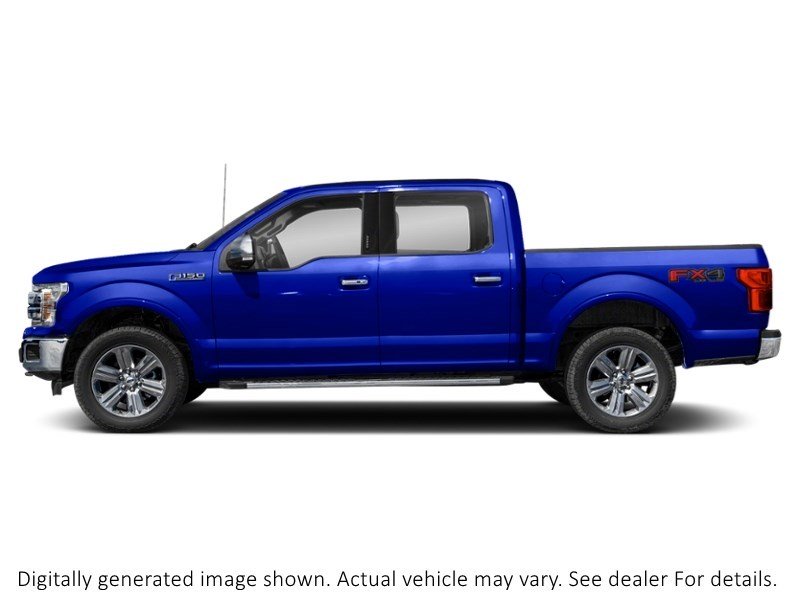 2020 Ford F-150 Lariat 4WD Supercrew 5.5' Box Velocity Blue  Shot 22