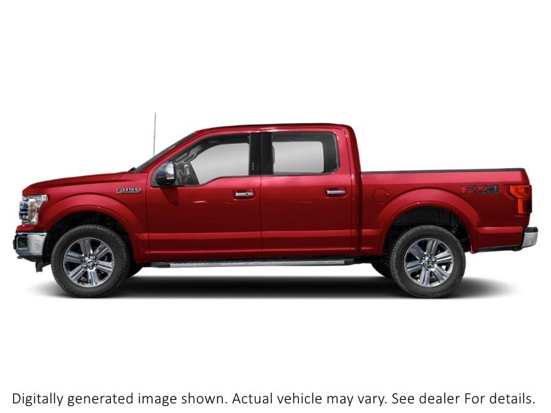 2020 Ford F-150 Lariat 4WD Supercrew 5.5' Box Rapid Red Metallic Tinted Clearcoat  Shot 55