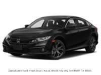 2021 Honda Civic Sedan Sport CVT Crystal Black Pearl  Shot 1