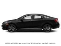 2021 Honda Civic Sedan Sport CVT Crystal Black Pearl  Shot 5