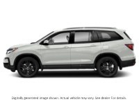 2020 Honda Pilot Black Edition AWD Platinum White Pearl  Shot 3