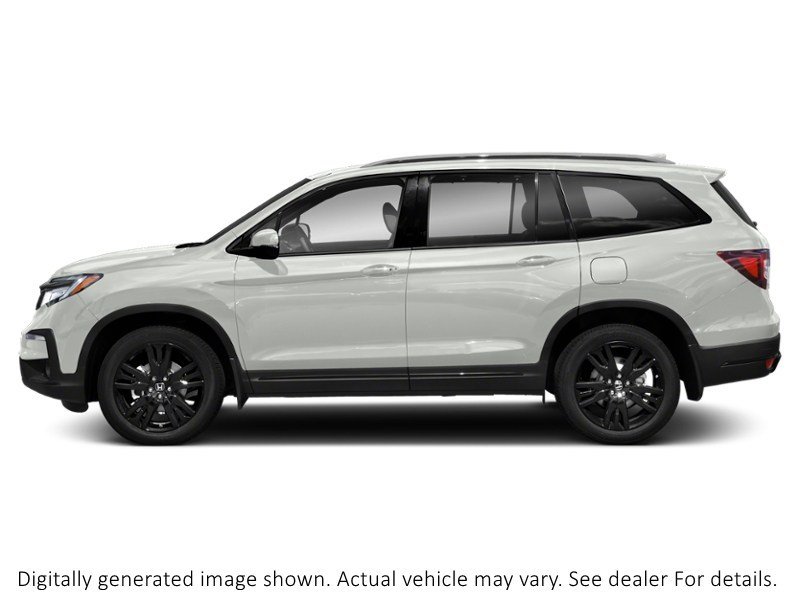 2020 Honda Pilot Black Edition AWD Platinum White Pearl  Shot 5