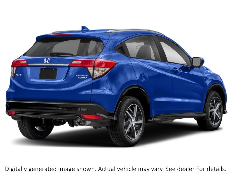 2019 Honda Hr-V Sport AWD CVT Aegean Blue Metallic  Shot 2