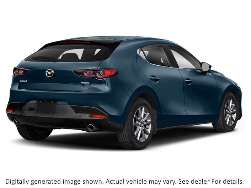 2019 Mazda Mazda3 Sport Gs Auto FWD Deep Crystal Blue Mica  Shot 6
