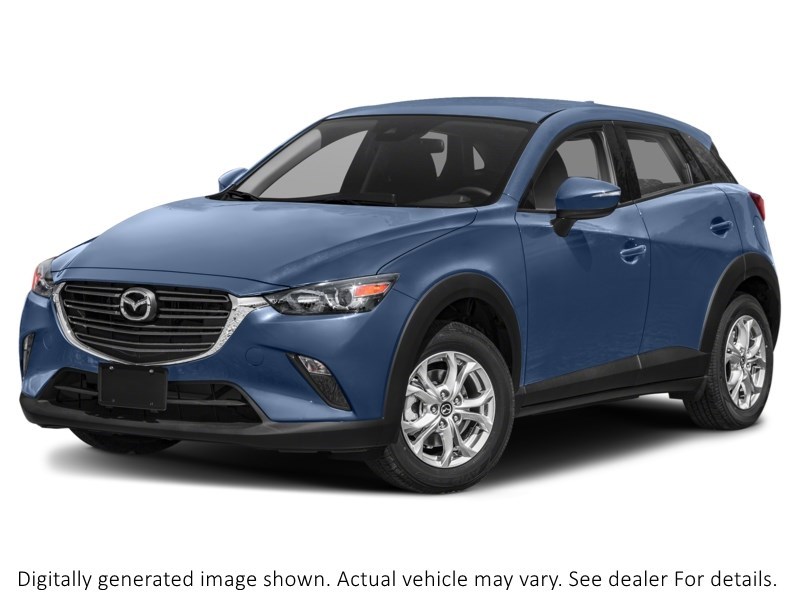 2019 Mazda Cx-3 Gs Eternal Blue Mica  Shot 4