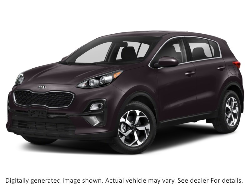 2021 Kia Sportage EX S AWD Black Cherry  Shot 4