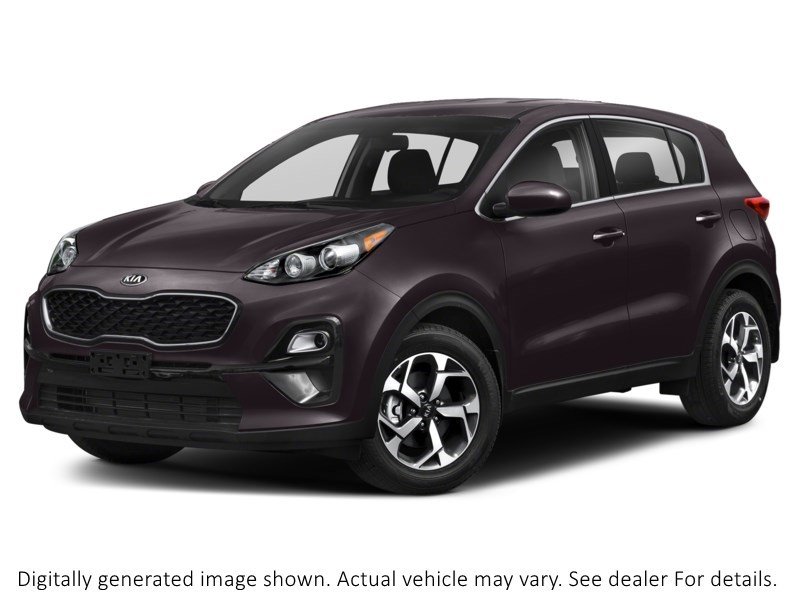 2021 Kia Sportage EX S AWD Black Cherry  Shot 4